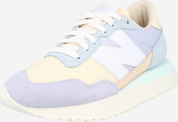 Baskets basses '237' new balance en violet : devant