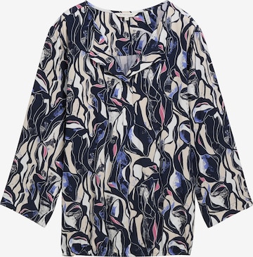 TOM TAILOR Blus i blå: framsida