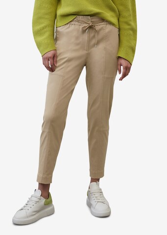 Marc O'Polo Tapered Hose 'Lontta' in Braun: predná strana