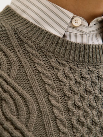 Jack & Jones Premium Свитер 'JPRBLUsean' в Зеленый