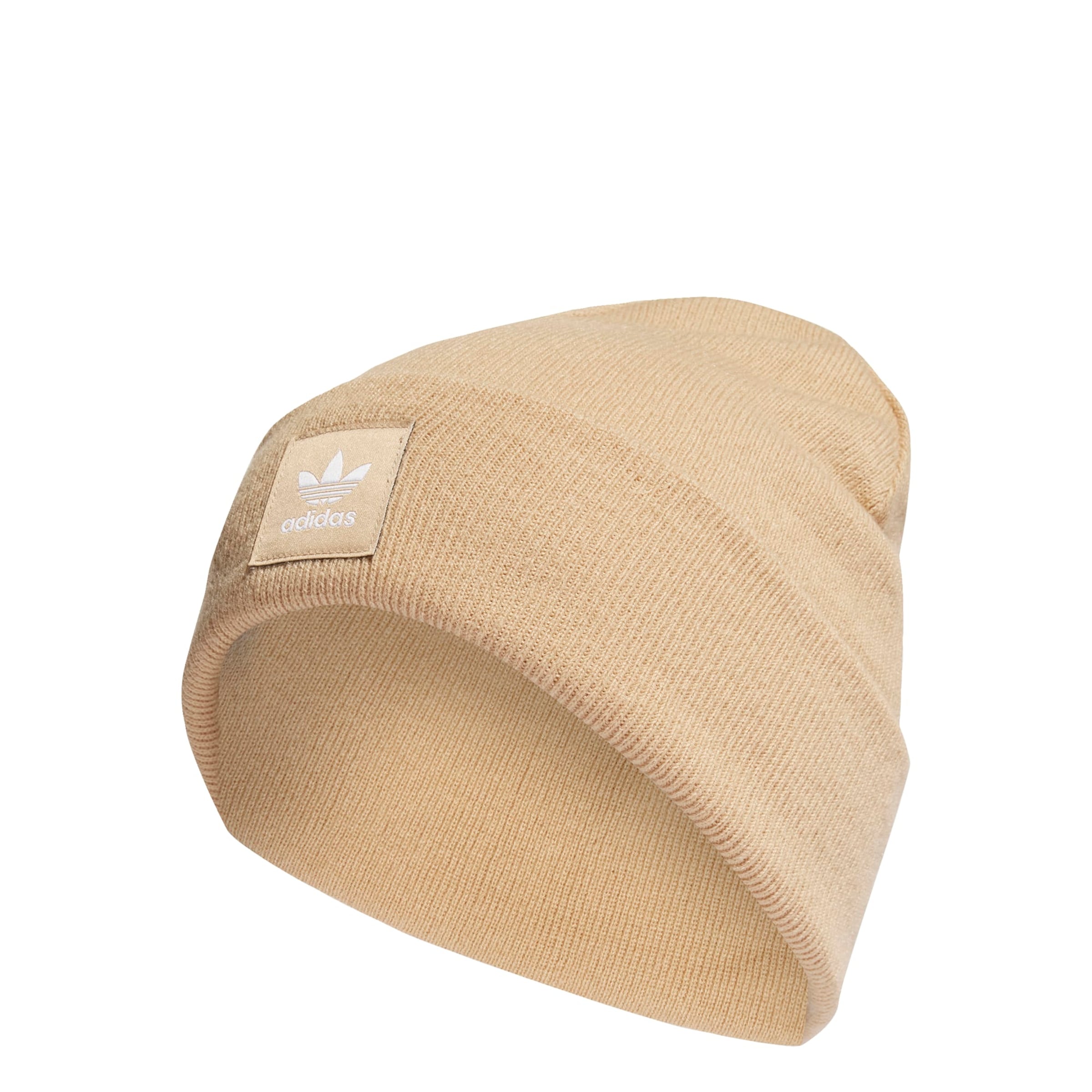 ADIDAS ORIGINALS Шапка 'Adicolor Cuff' в бежово: отпред