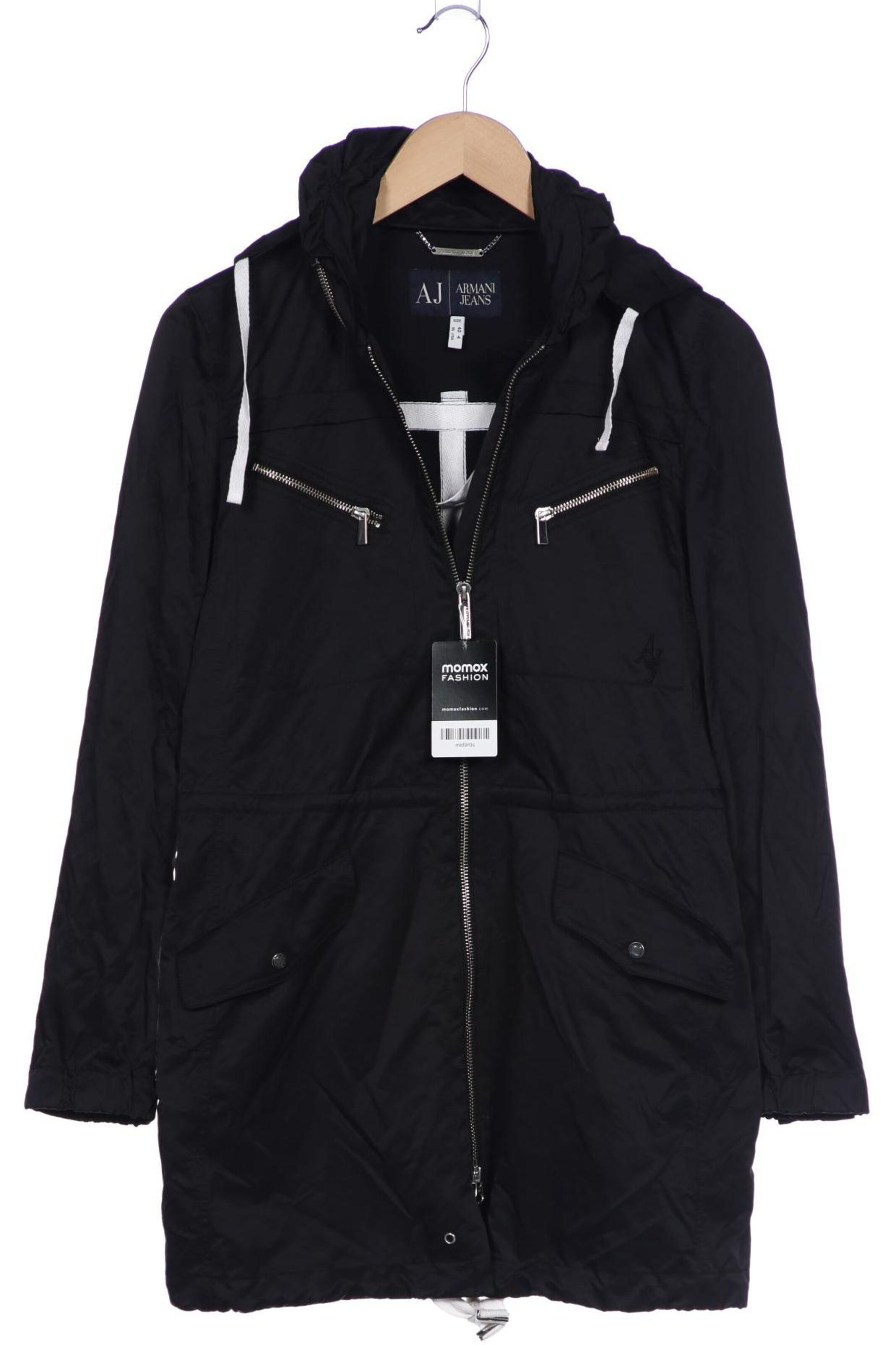 Armani Jeans Jacket & Coat in L in Black: front