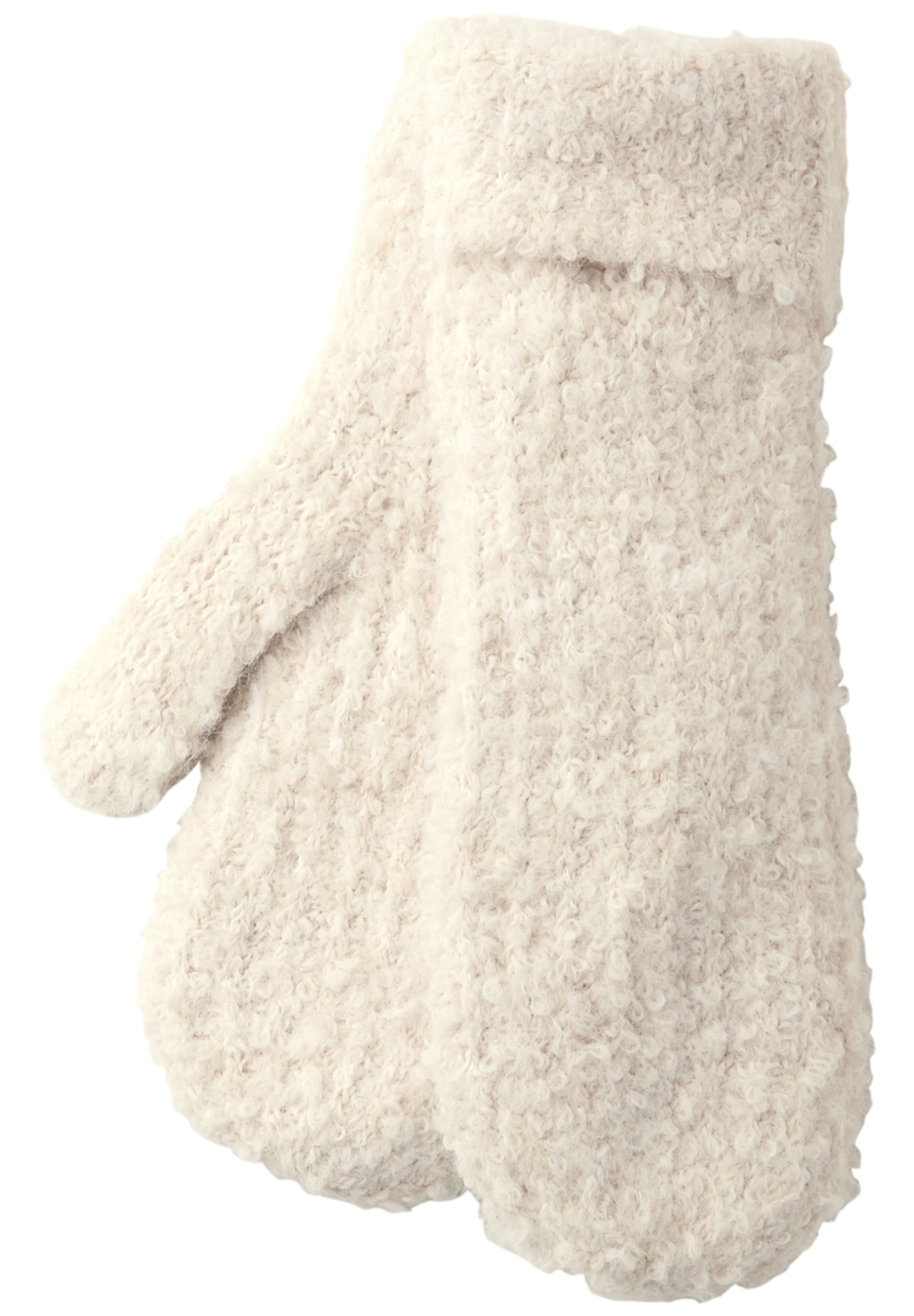 STREET ONE Fäustlinge in Beige: Vorderseite