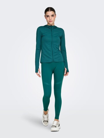 ONLY PLAY Sportief sweatvest 'ONPMila' in Blauw