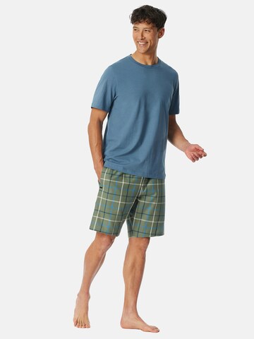 T-Shirt ' Mix + Relax ' SCHIESSER en bleu