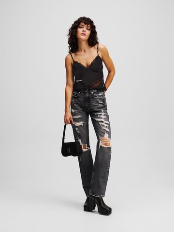 KARL LAGERFELD JEANS Overdel i sort