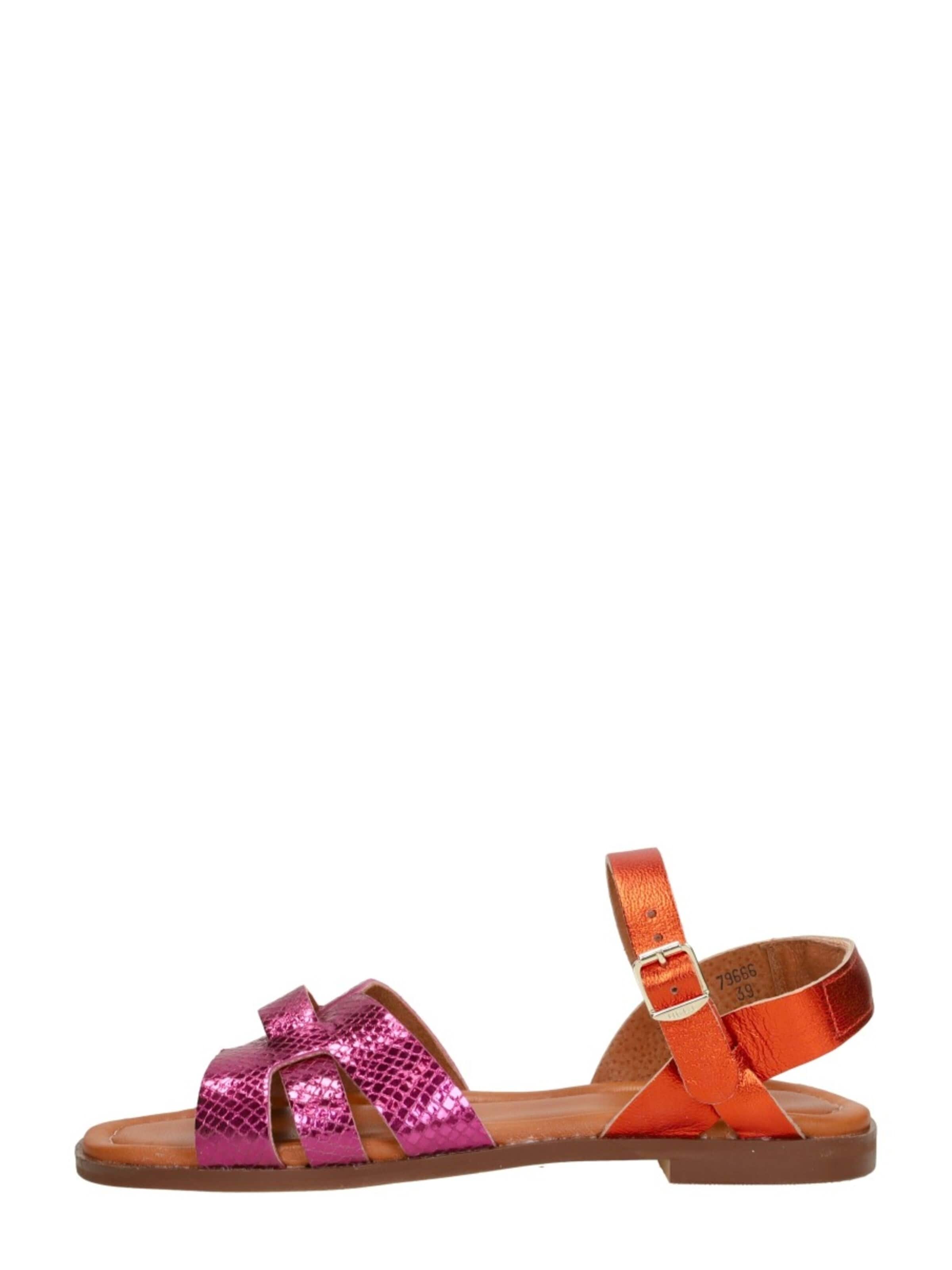 Red-Rag Sandals 'Sandalen Plat' in Pink: front