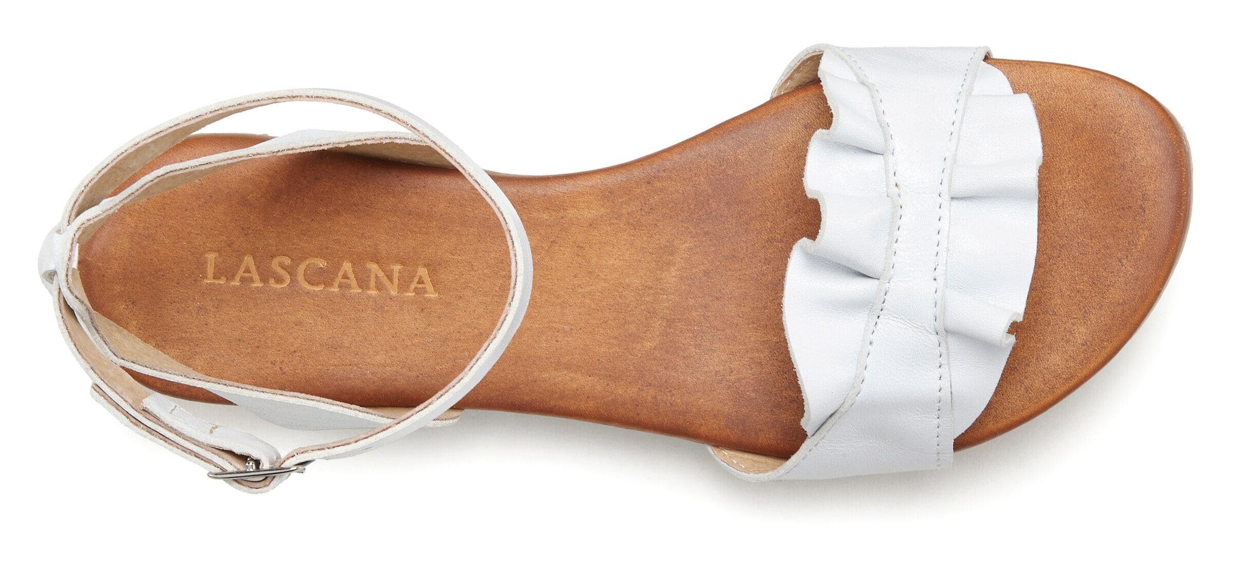 LASCANA Strap Sandals in White