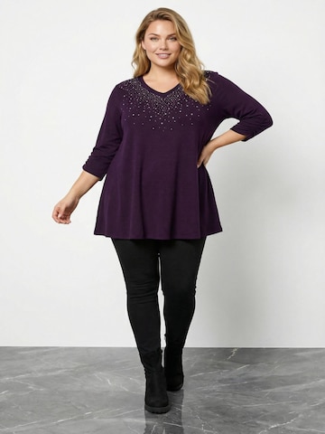 Stil Diva Blouse in Lila