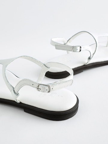 Next T-Bar Sandals 'Forever Comfort' in White