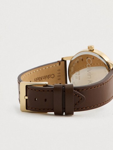 Orologio analogico di Calvin Klein in marrone