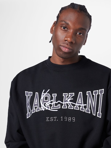 Karl Kani Sweatshirt in Zwart