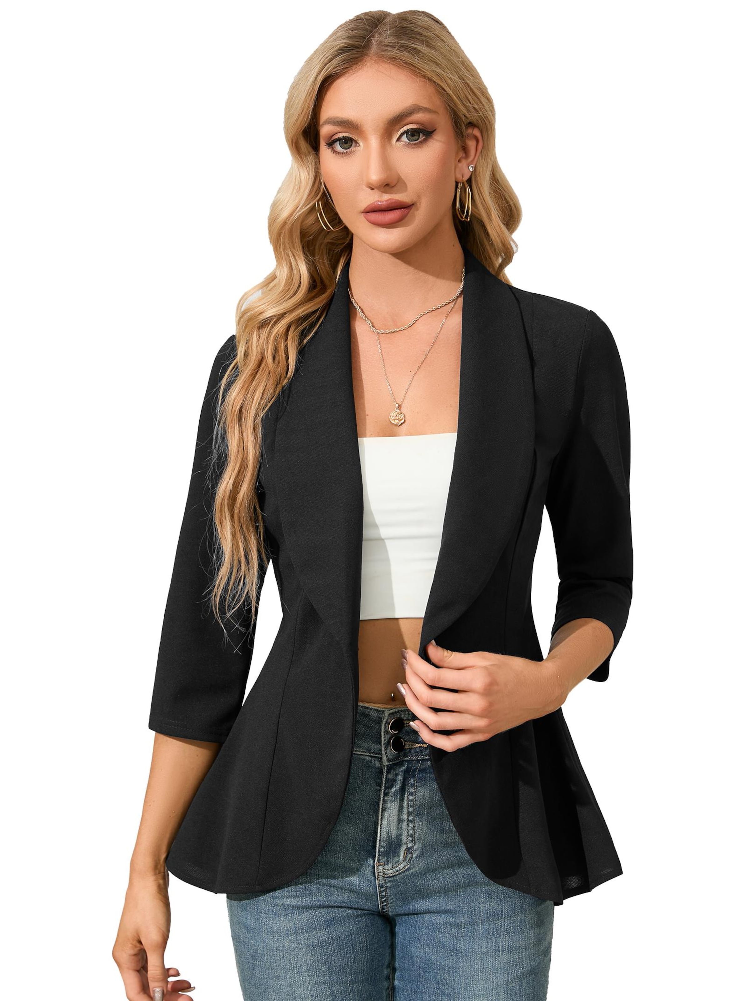 Yesfashion Blazer in 42 in Black, Item view