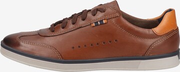 FRETZ MEN Sneakers laag in Bruin: voorkant