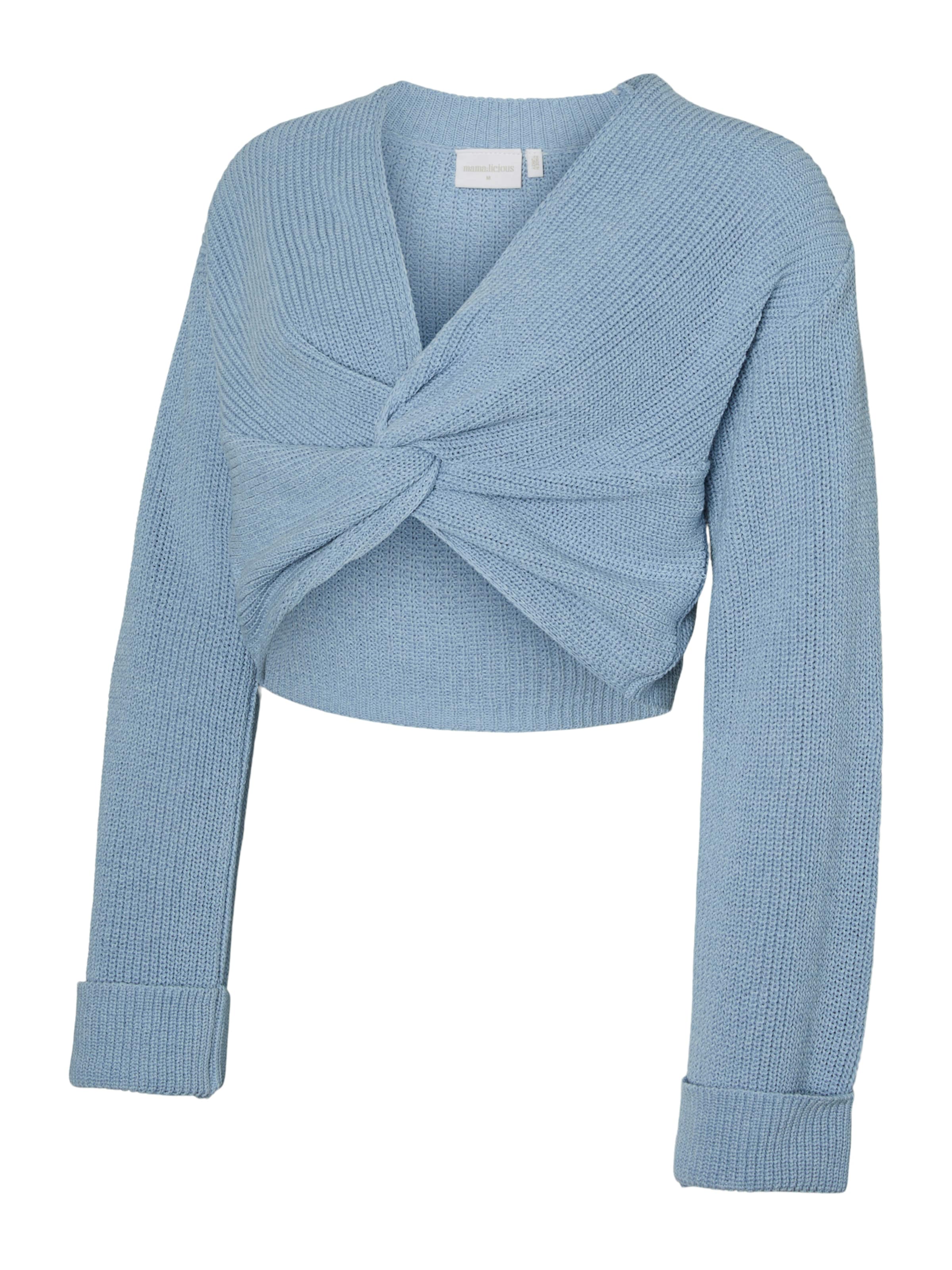 MAMALICIOUS Pulóver 'MLSVALA' - kék: elől