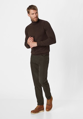 REDPOINT Regular Pants 'Milton' in Green