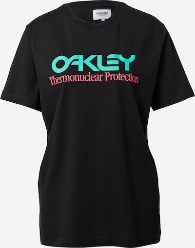 OAKLEY Functional shirt 'FIERY' in Jade / Pink / Black, Item view