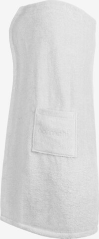 normani Short Bathrobe 'Mardin' in White