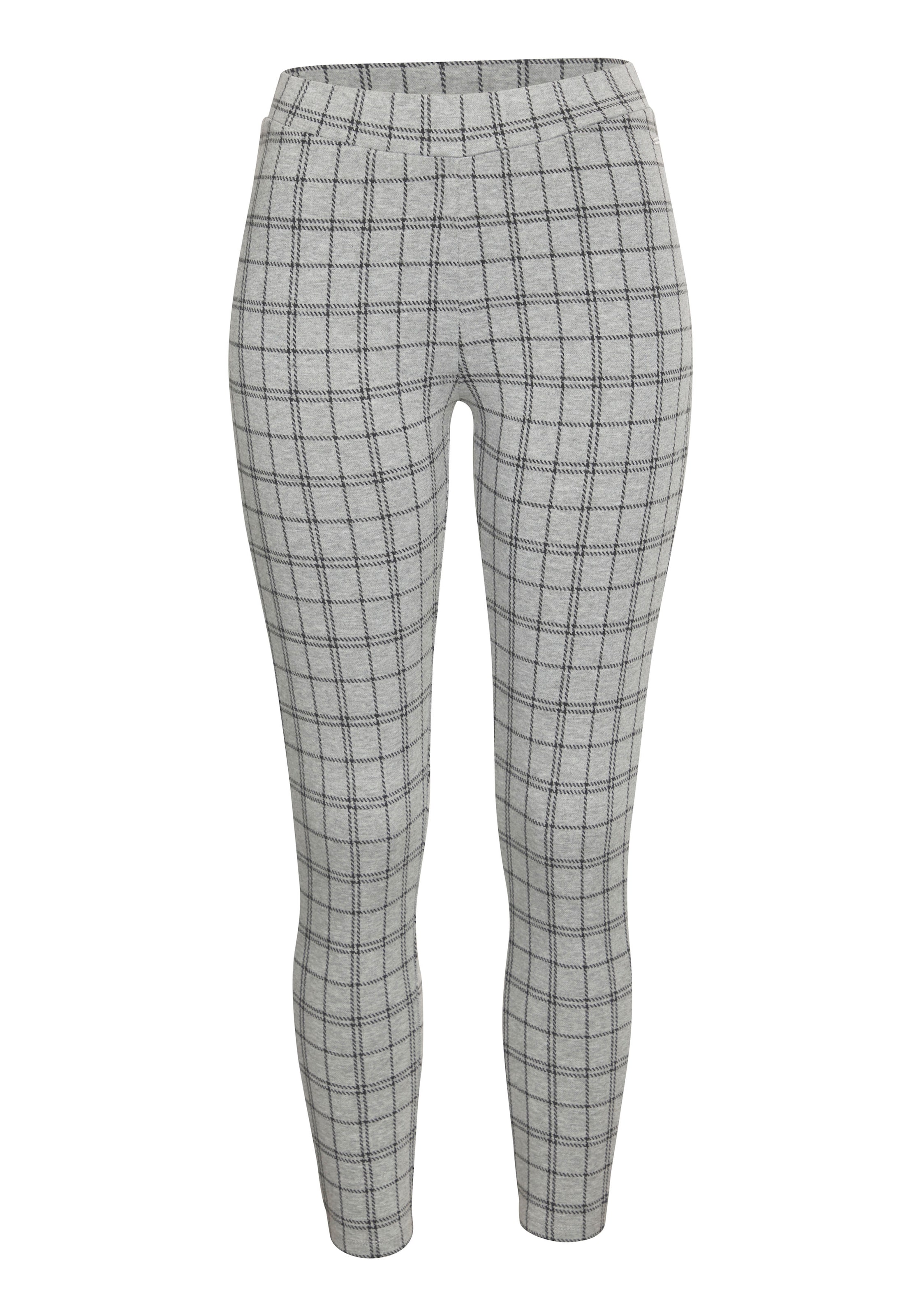 LASCANA Skinny Leggings in Grey: front