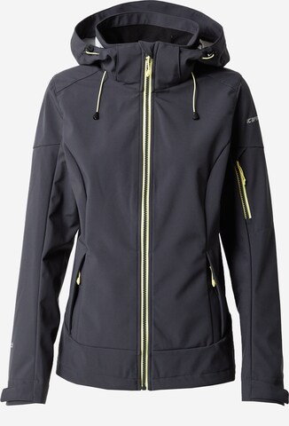 ICEPEAK Outdoor Jacket 'BATHGATE' in Grey: front