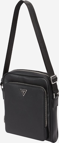 GUESS حقيبة تقليدية 'MILANO' بلون أسود