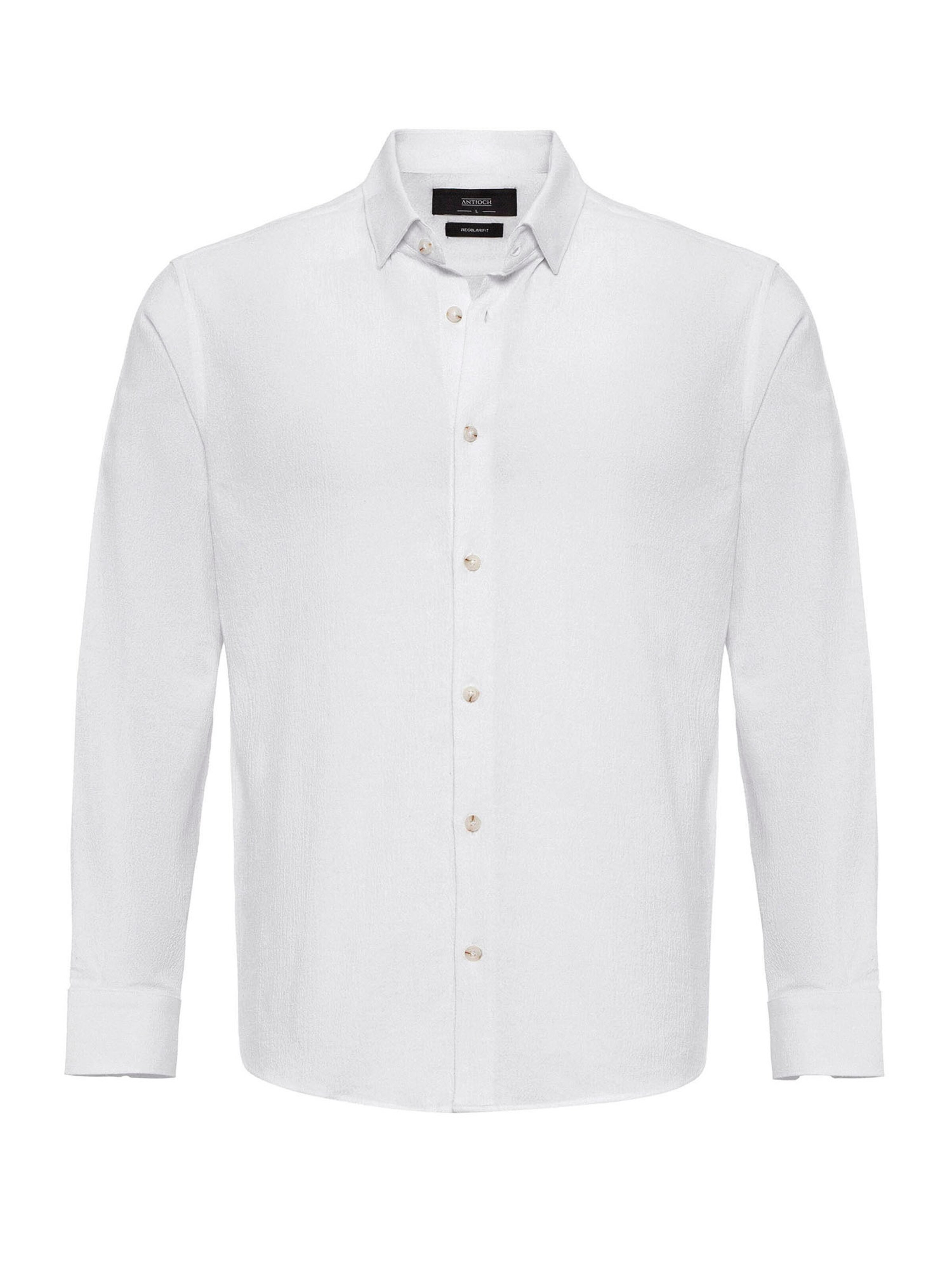 Antioch Slim fit Πουκάμισο σε λευκό: μπροστά