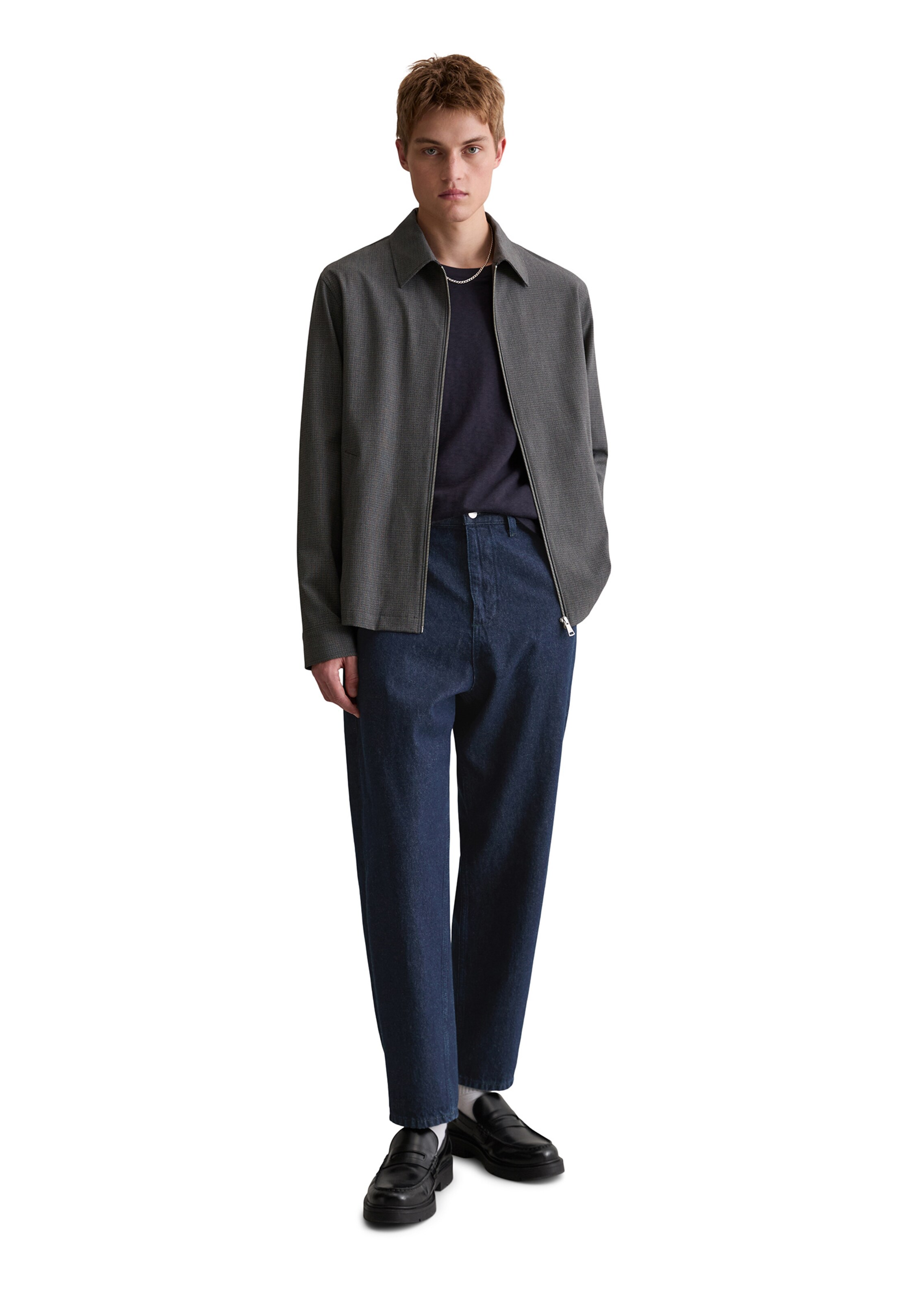 Marc O'Polo DENIM Between-season jacket in Grey