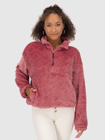 Felpa 'AKLilian' di alife & kickin in rosso: frontale