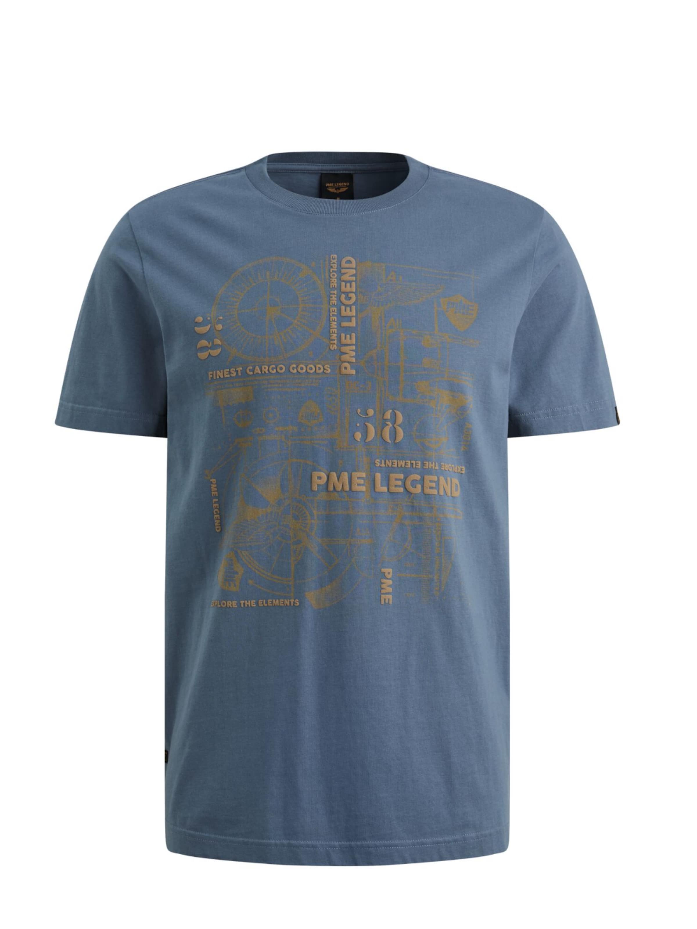 Pme-Legend Shirt in Blue: front