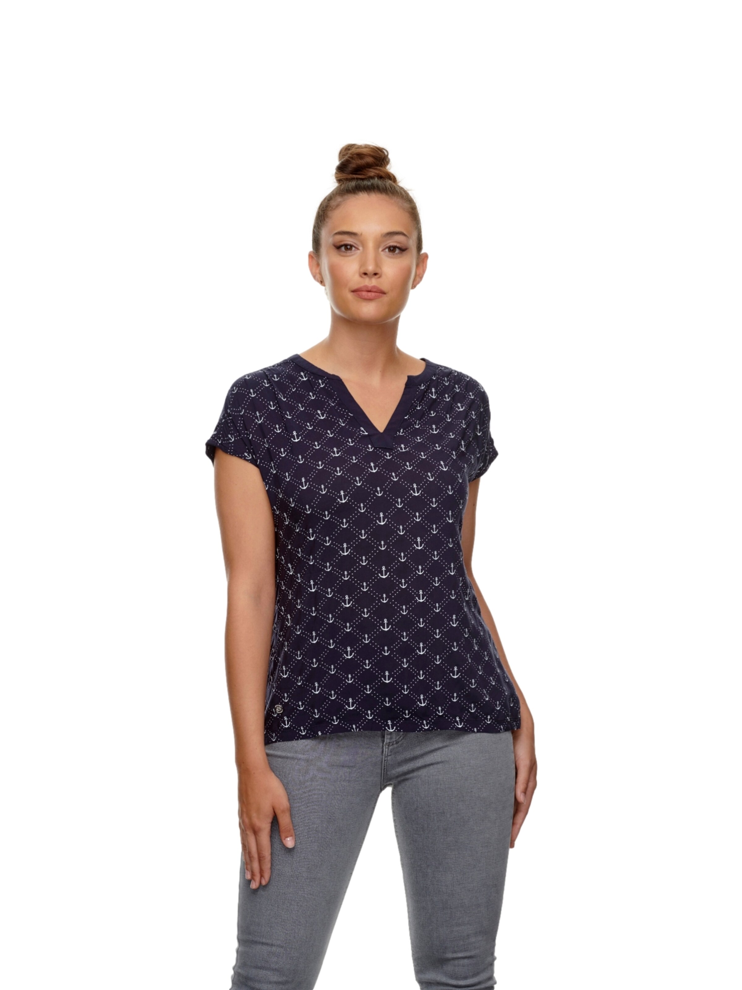 Ragwear - Camiseta en azul: frente