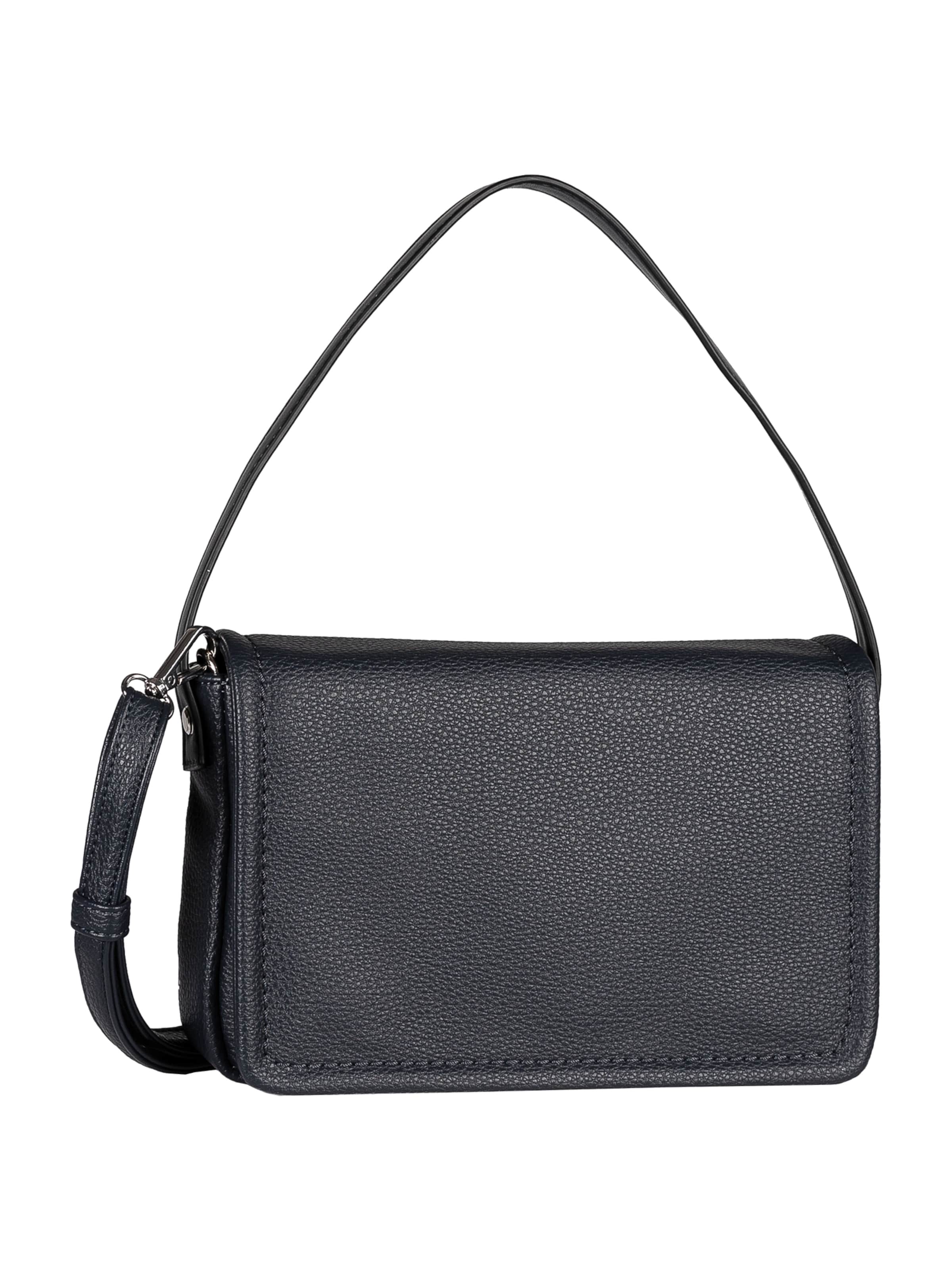 TOM TAILOR Skuldertaske 'Delphina' i blå: forside