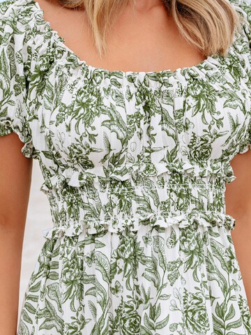 Cupshe Summer Dress in Green