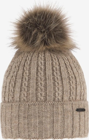 Bonnet 'Karizma' Maxte en beige : devant