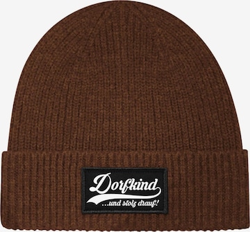 Youth Designz Beanie in Brown: front