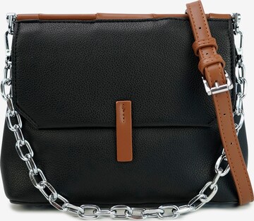 Emma & Kelly Shoulder Bag 'KOA' in Black: front