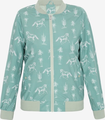 COSIMON Välikausitakki värissä vihreä: etupuoli