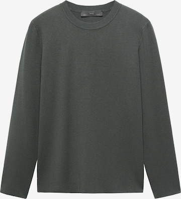 MANGO MAN Pullover 'LUXUS' in Grün: predná strana