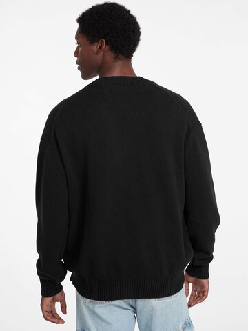 GUESS Knit Cardigan in Black