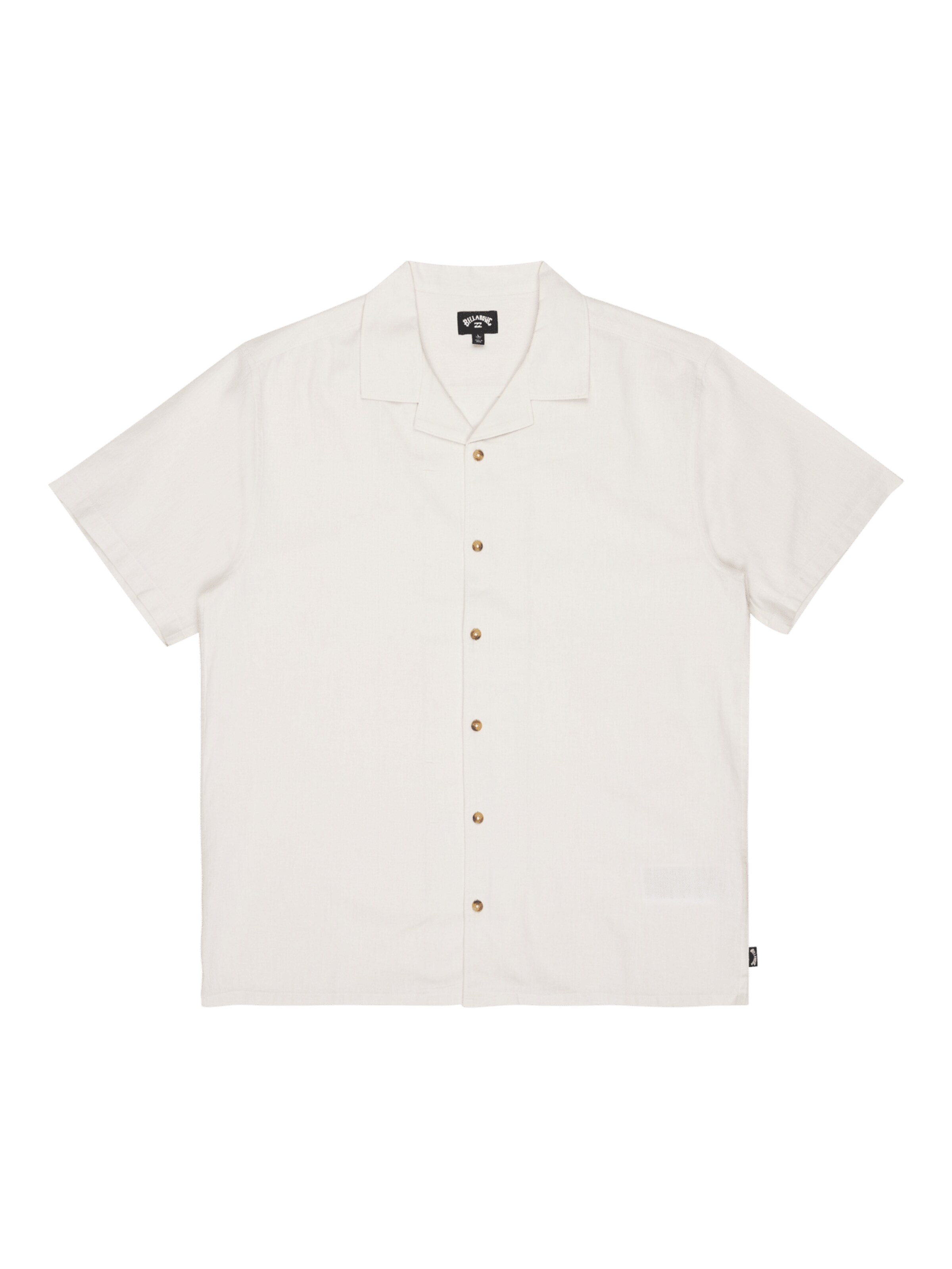 BILLABONG Regular Fit Hemd in Weiß: Vorderseite