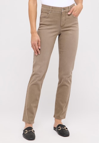 Slimfit Jeans 'Cici' di Angels in marrone: frontale