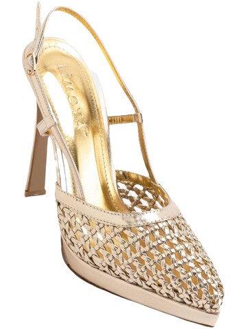 Limoya Slingback pumps 'Damen-Absätze' in Gold: front