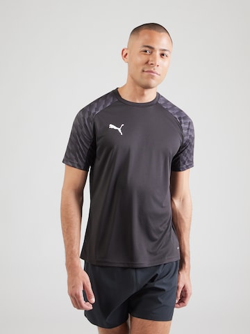 PUMA Koszulka funkcyjna 'TeamLIGA26' w kolorze czarny: przód