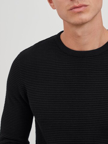 Pull-over 'SDNicholas' !Solid en noir