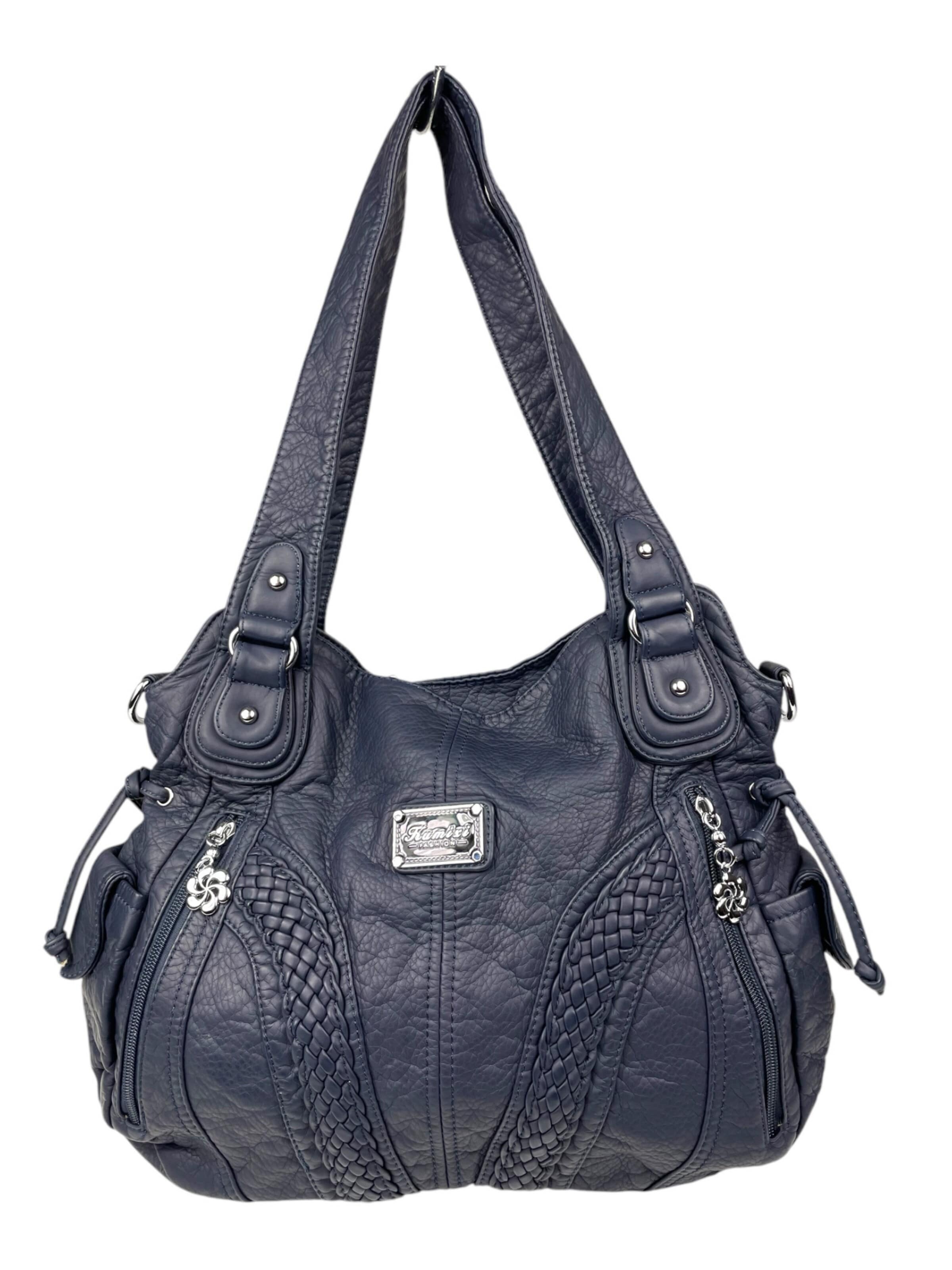 Kumixi Handtas in Blauw: voorkant