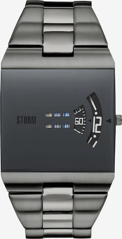 STORM Analoguhr 'New Remi' in Grau: Vorderseite