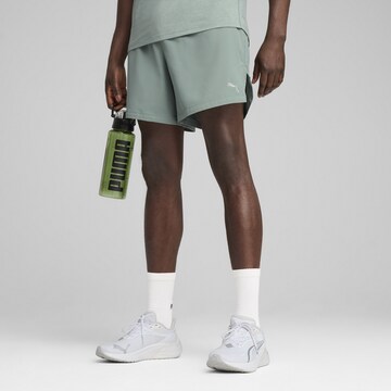 PUMA Regular Sportbroek 'Ultraweave 5' in Groen: voorkant