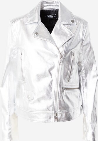 Karl Lagerfeld Välikausitakki värissä hopea: edessä