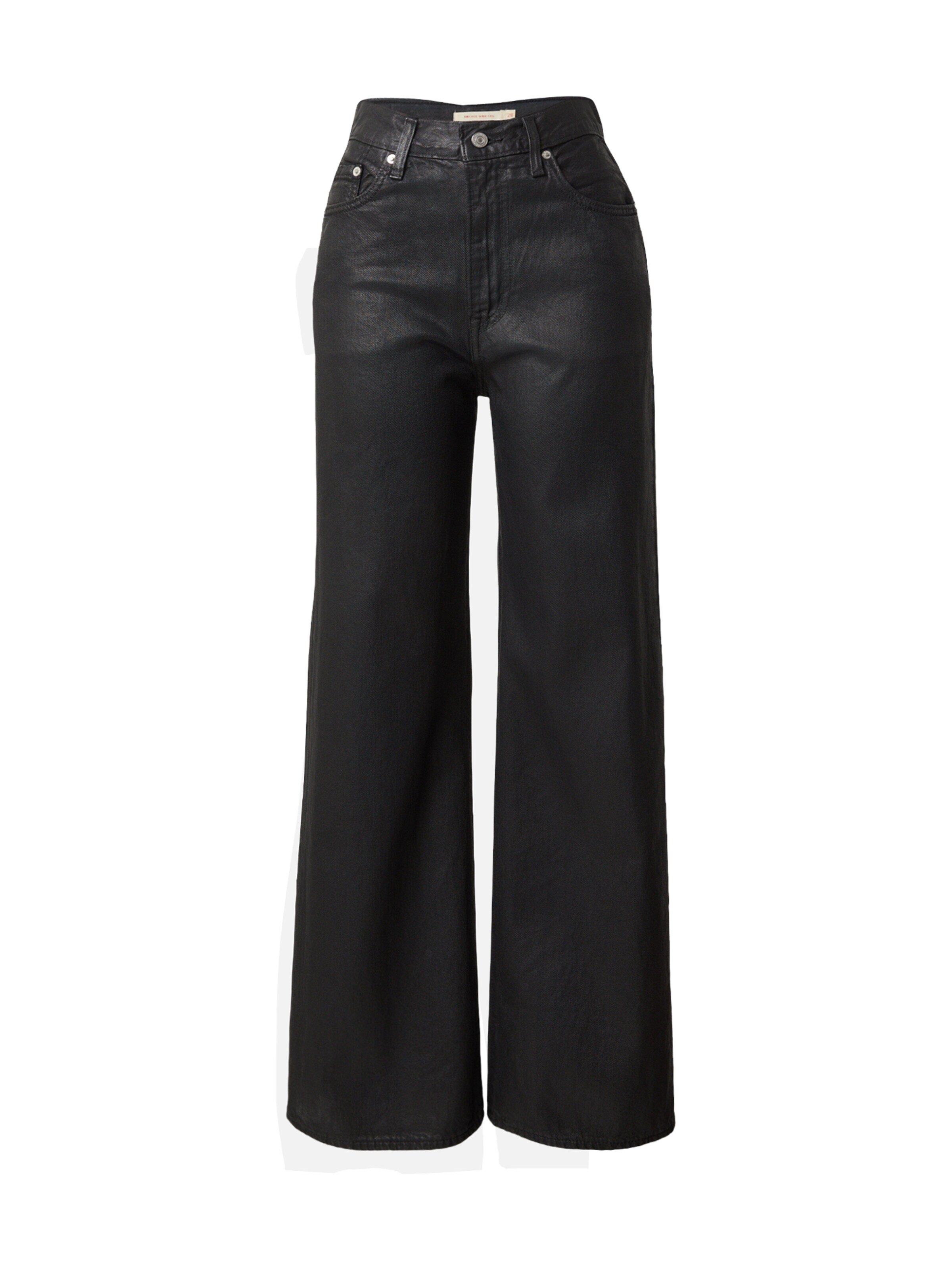 Wide Leg Jean 'Ribcage' LEVI'S ® en noir : devant