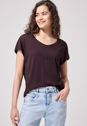 Street One Studio Shirt in Lila: Vorderseite