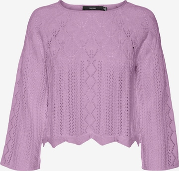 Pull-over VERO MODA en violet : devant